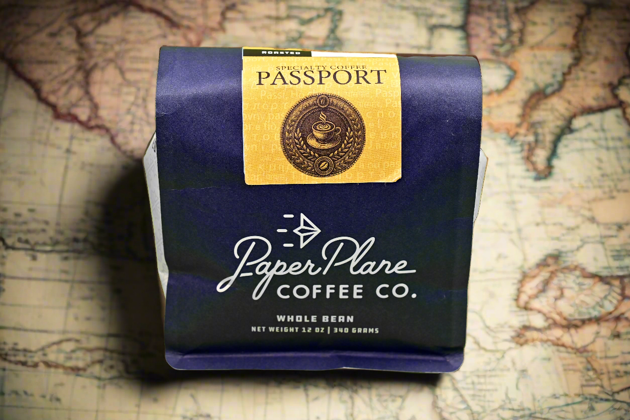 Paper Plane Coffee Passport