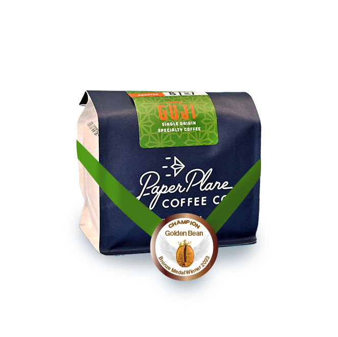 GUJI SHAKISO, NATURAL ETHIOPIAN Paper Plane Coffee Co.