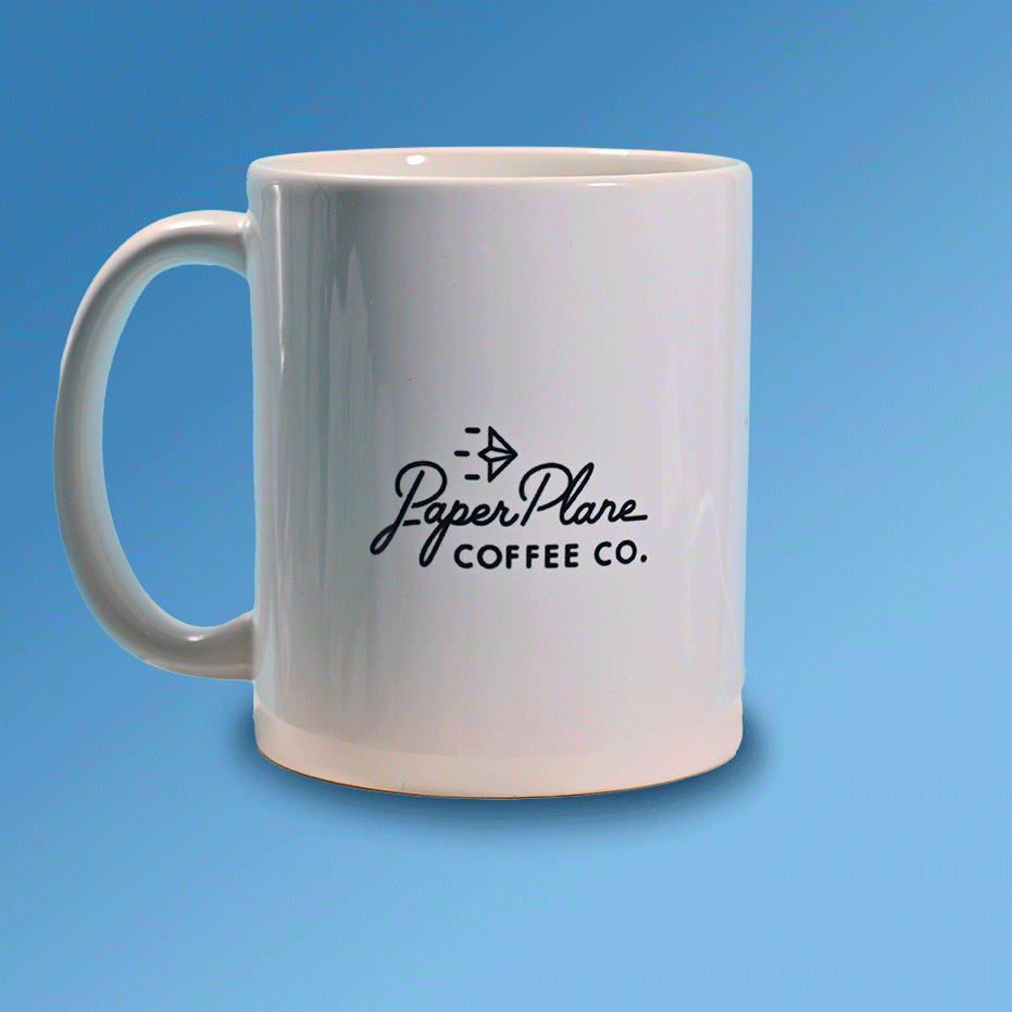 Taza "Come Fly With Me" edición navideña de 12 oz