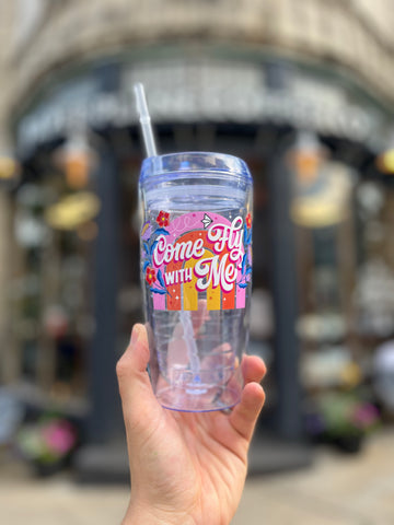 16oz Come Fly With Me Tumbler