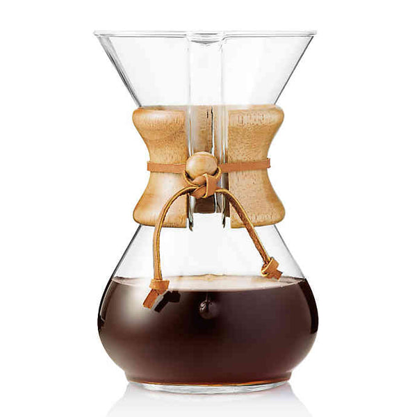Chemex 6 Cup Glass Coffee Maker – Mojo Coffee Roasters